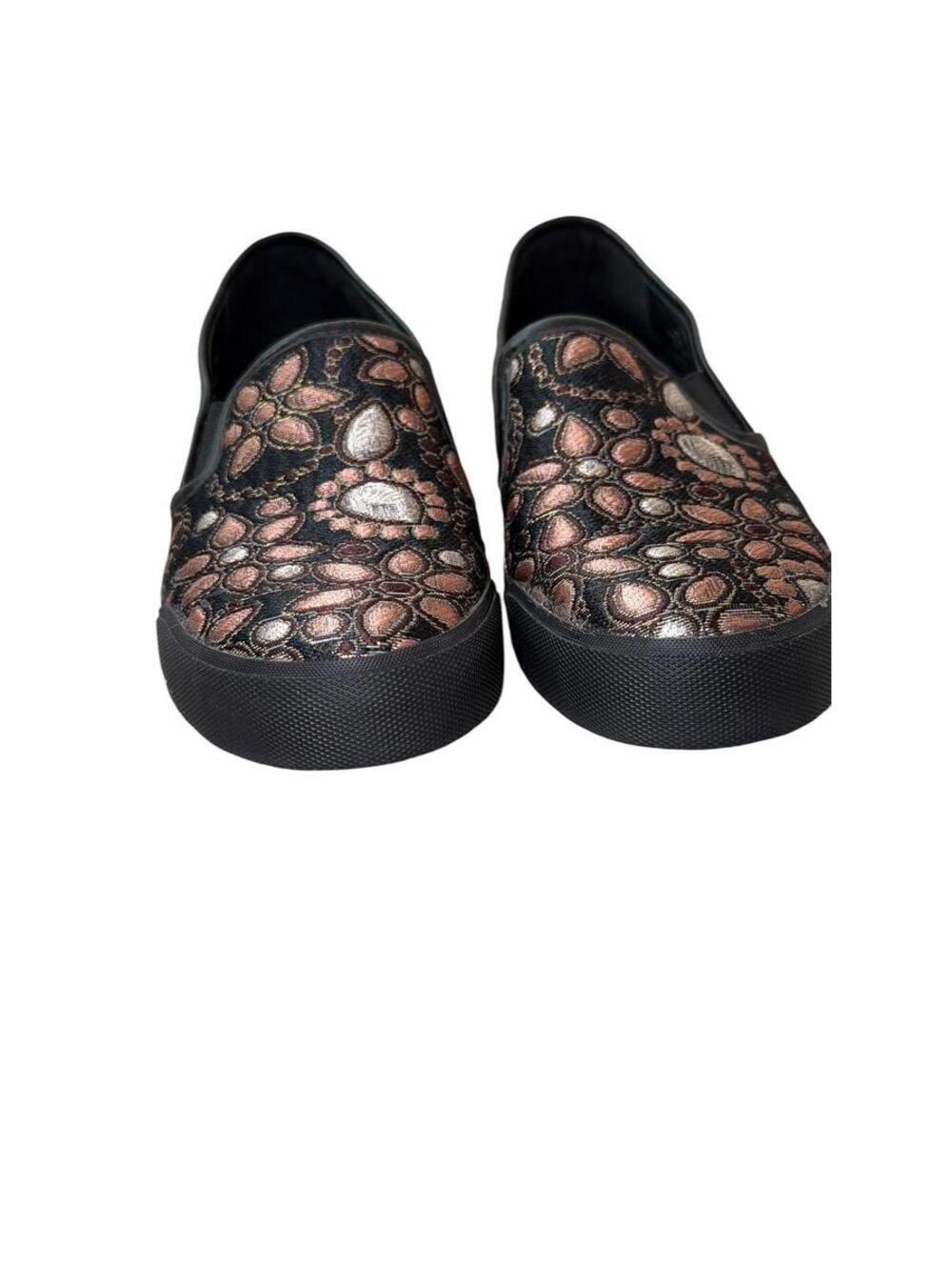 Alice + Olivia Floral Slip On Shoes Sz 36.5 Cottagecore Designer Garden Party